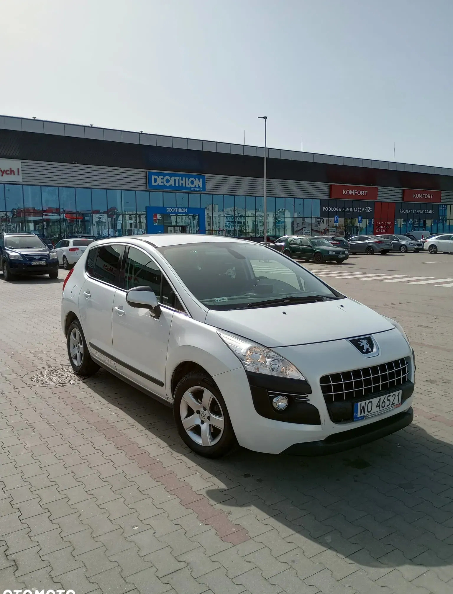 peugeot Peugeot 3008 cena 26900 przebieg: 182000, rok produkcji 2013 z Ostrołęka